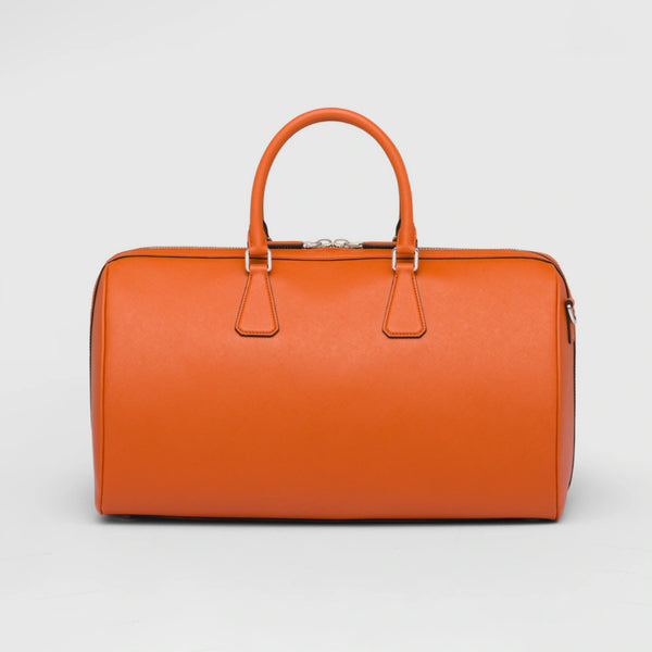 Saffiano leather travel bag