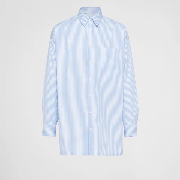 Oversized cotton shirt