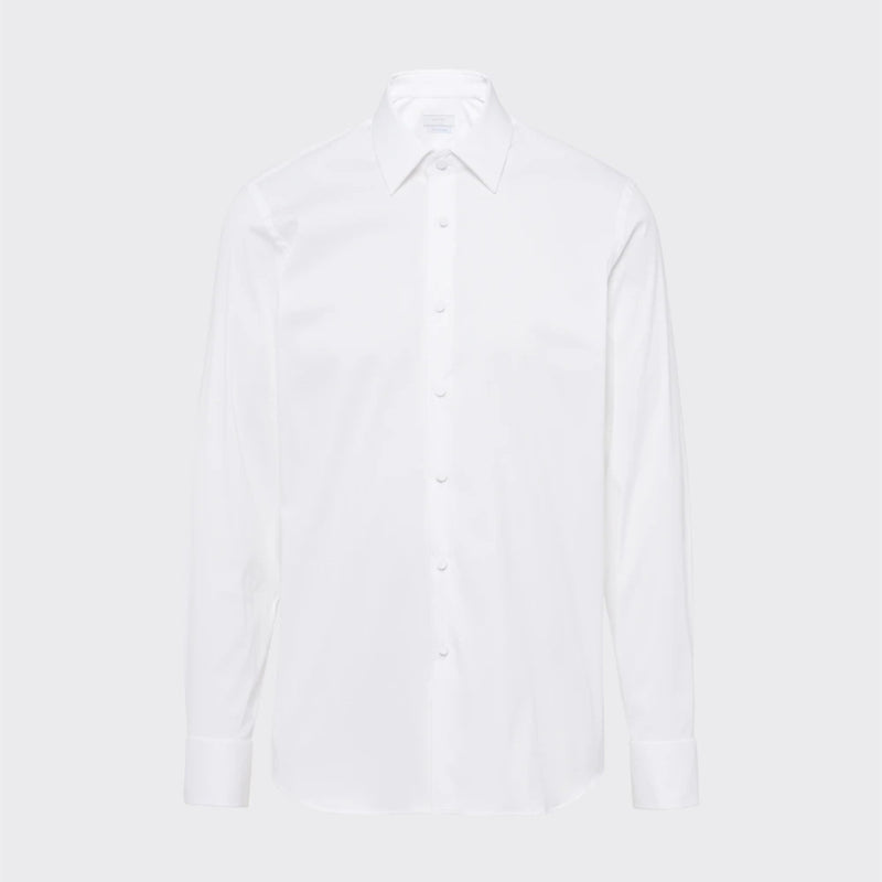 Stretch cotton shirt