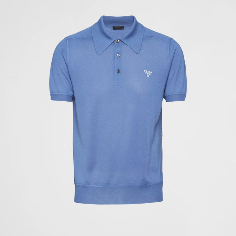 Cashmere polo shirt