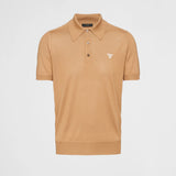 Cashmere polo shirt