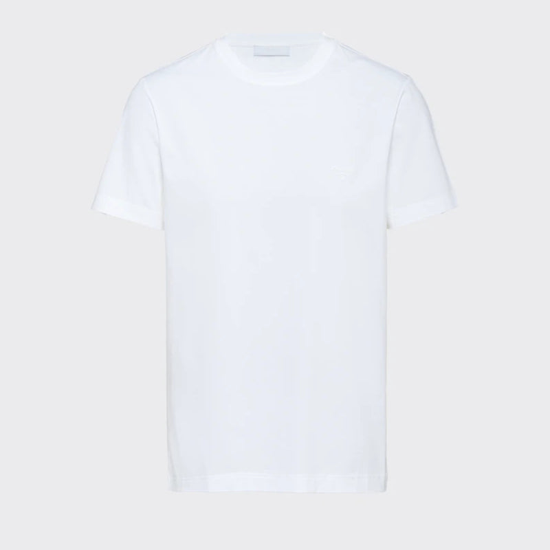 Stretch cotton T-shirt