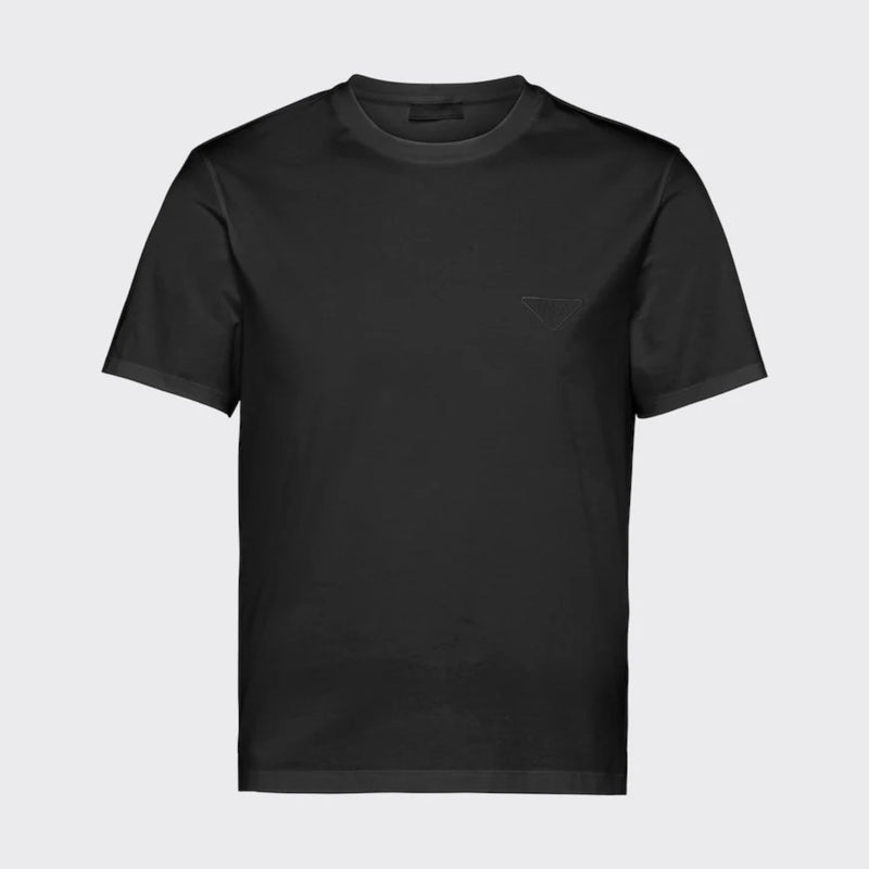 Stretch cotton T-shirt