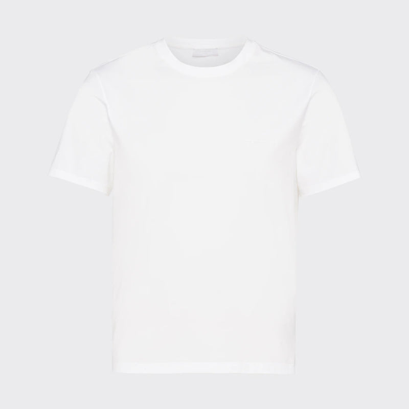 Stretch cotton T-shirt