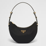 Prada Arqu? Re-Nylon and brushed leather shoulder bag