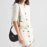 Prada Arqu? Re-Nylon and brushed leather shoulder bag