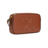 Camera shoulder bag cuir Triomphe