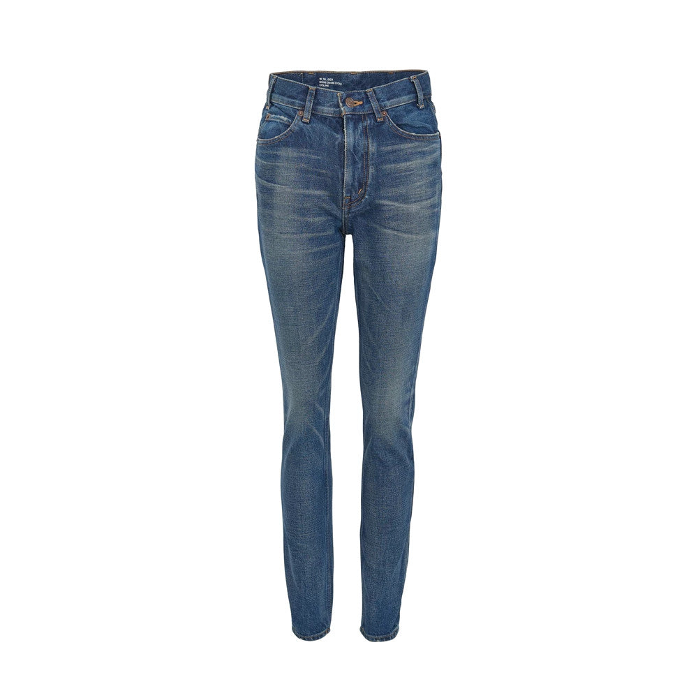 CELINE Slim Jeans in Dark Union Wash Denim CELP773CBLUWN02500