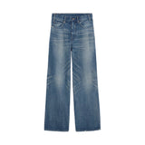 Large Flared Jeans In Union Wash
