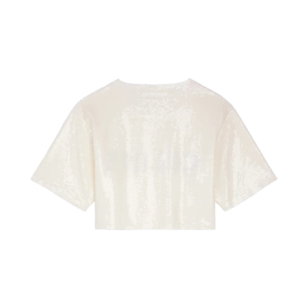 Embroidered Celine t-shirt in cotton jersey
