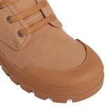 Patapans Lace Up Boot In Canvas