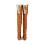 Manon Wedge Thigh Boots