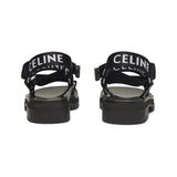 Celine Leo strappy sandal in textile