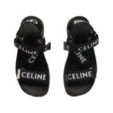 Celine Leo strappy sandal in textile