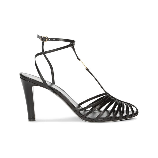 Claude T Bar Sandal in Lambskin