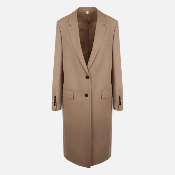 OCKLEY SINGLE-BREASTED WOOL COAT