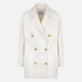 GUINEA DOUBLE-BREASTED WOOL CASHMERE COAT