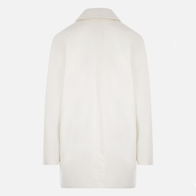 GUINEA DOUBLE-BREASTED WOOL CASHMERE COAT
