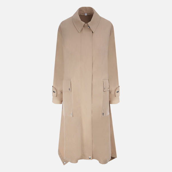 WINGMORE OVERSIZE GABARDINE ASYMMETRIC TRENCH COAT