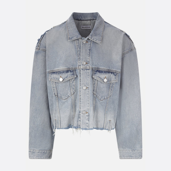 DECONSTRUCTED DENIM JACKET