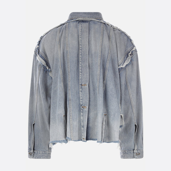 DECONSTRUCTED DENIM JACKET