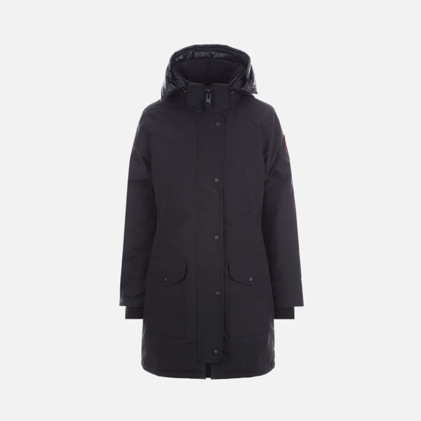 TRILLIUM PARKA COAT IN TECHNICAL CANVAS