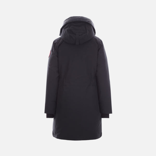 TRILLIUM PARKA COAT IN TECHNICAL CANVAS