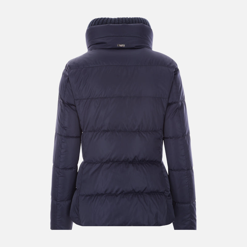QUILTED NYLON DOWN JACKET