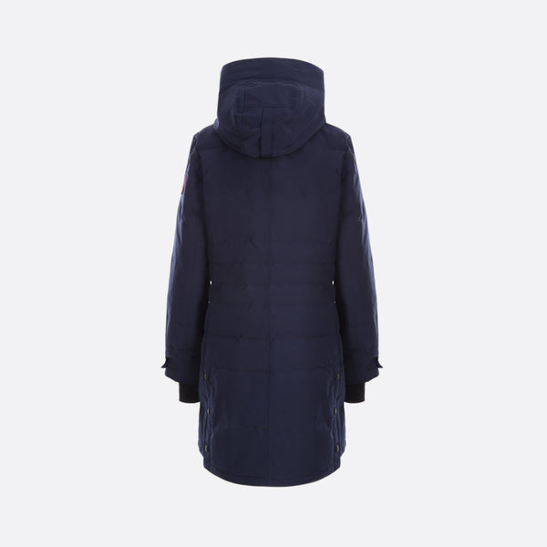 LORETTE DOWN JACKET-PARKA IN COTTON BLEND