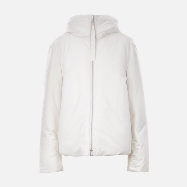 NYLON CROPPED DOWN JACKET