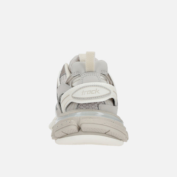 TRACK SNEAKERS IN FAUX LEATHER, MESH AND RUBBER