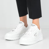 ROIS BRUSHED LEATHER SNEAKERS