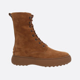TOD'S W. G. SUEDE LACE-UP BOOTS