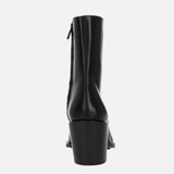 PUNK SMOOTH LEATHER WESTERN BOOTS