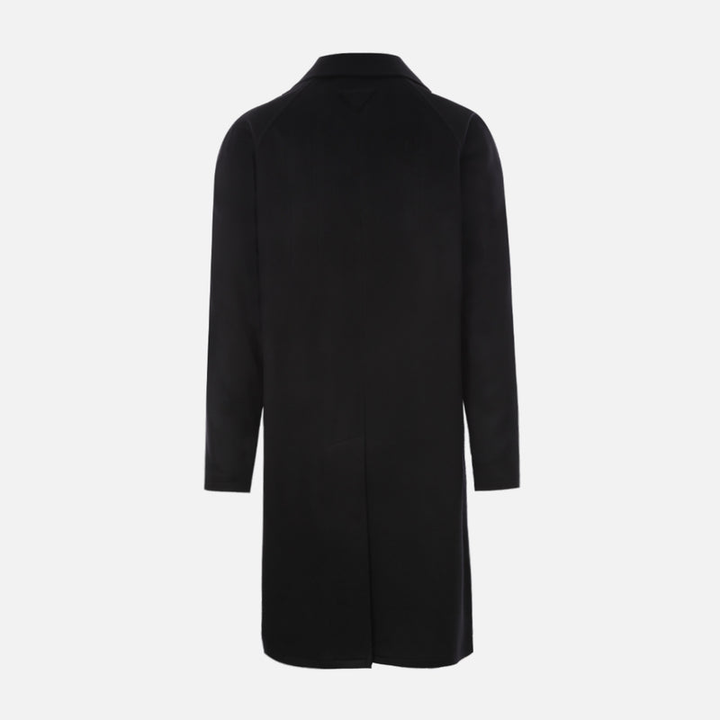 SINGLE-BREASTED CASHMERE COAT
