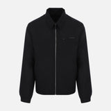 FULL-ZIP MOHAIR WOOL BLEND JACKET