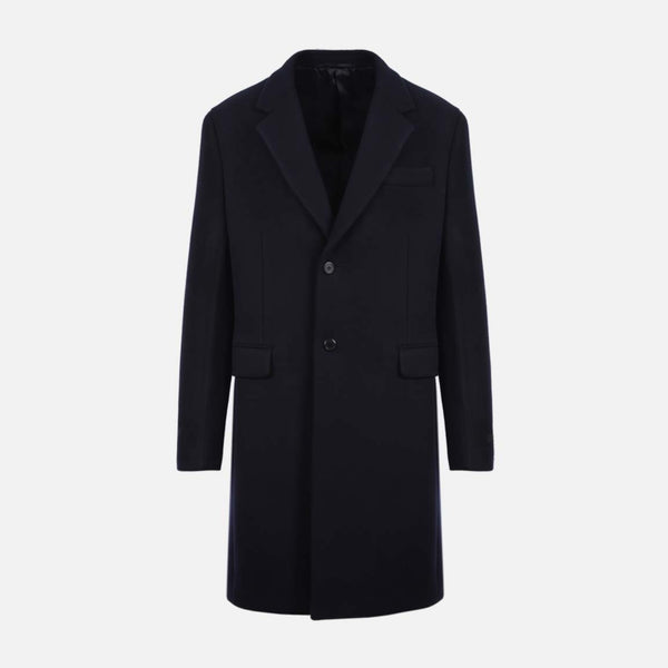 WOOL SINGLE-BREASTED COAT