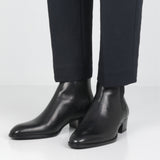 WYATT SMOOTH LEATHER CHELSEA BOOTS