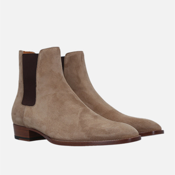 WYATT SUEDE CHELSEA BOOTS