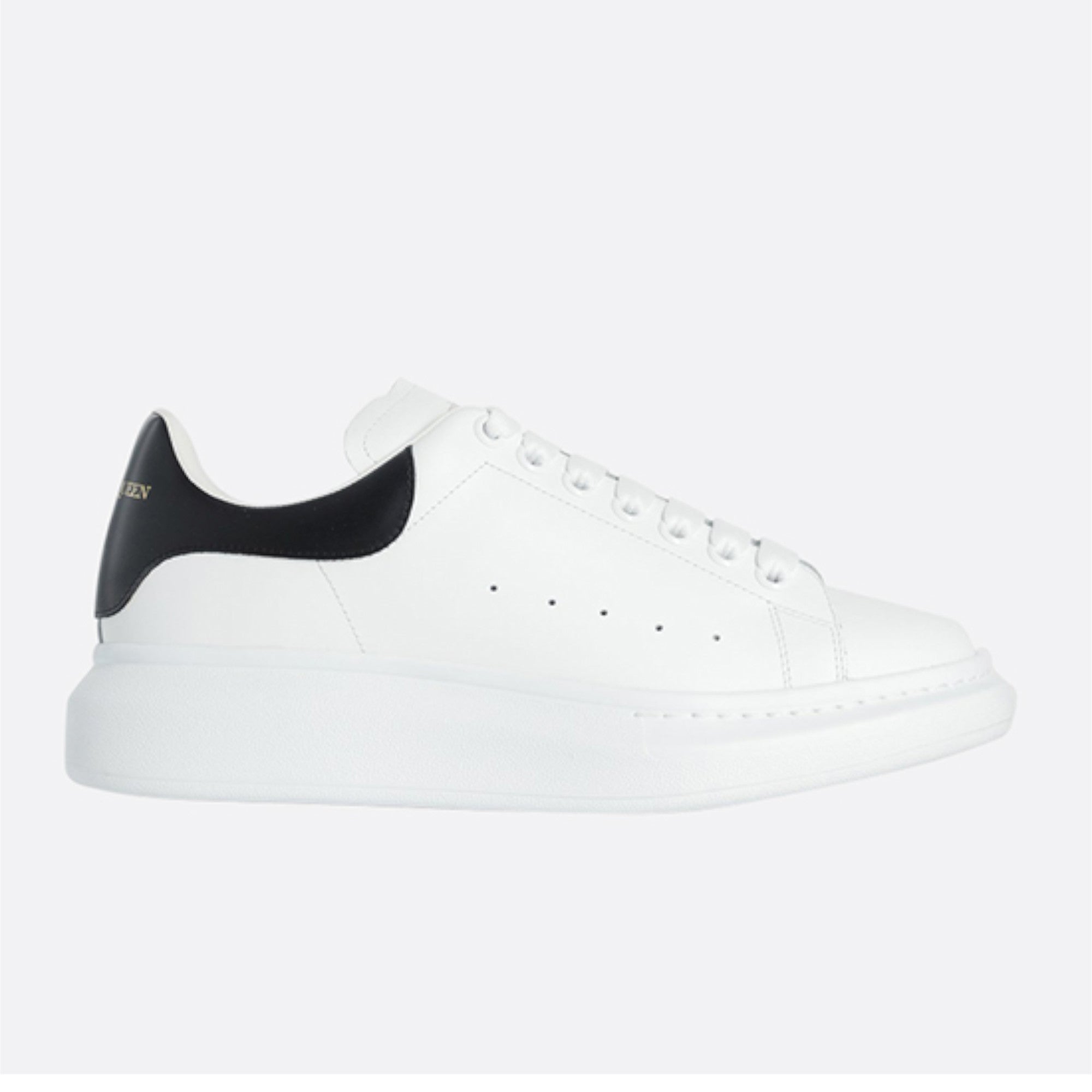 alexander mcqueen OVERSIZE SNEAKERS IN LARRY LEATHER 553680WHGP59061 ...